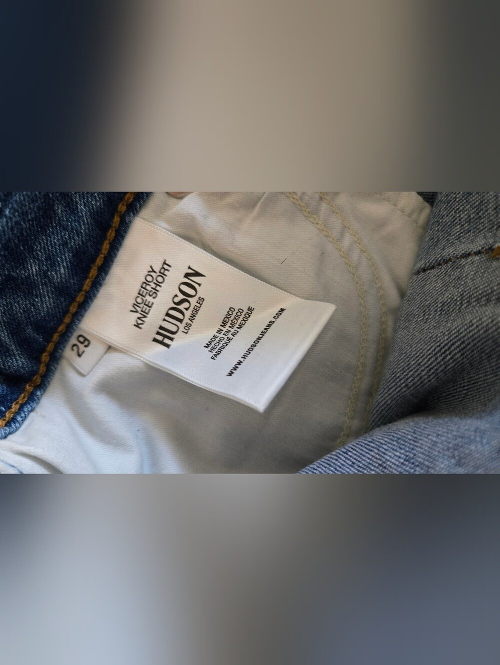 Hudson Jeans Light Blue Denim Pocket Jacket - Picture 6 of 6